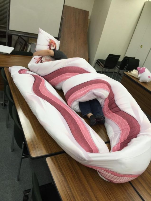 dakimakura hug pillow miia monster museum comiket long otaku