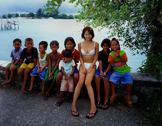 yui ichikawa naked with kids asian