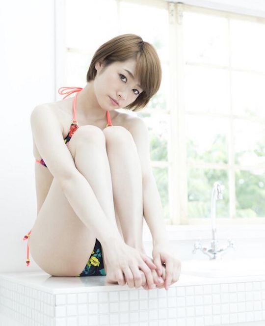 miwa higashimori gravure model idol sexy hot body japanese