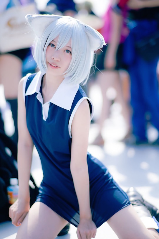 comiket 90 cosplayer japanese sexy