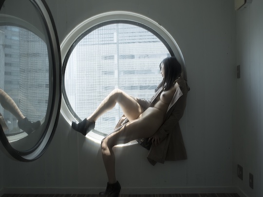 nakagin capsule tower kazan yamamoto photography erotic adult nude japan tokyo