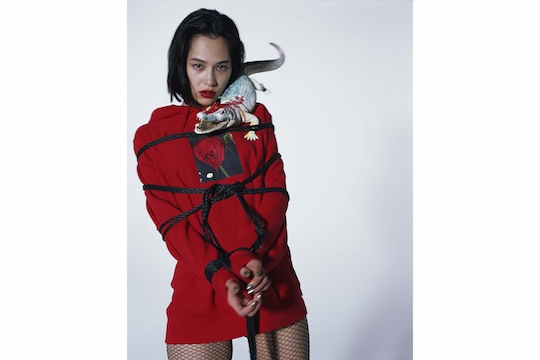 araki nobuyoshi supreme 2016 autumn winter collection kiko mizuhara shibari