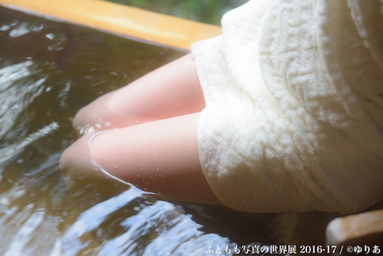 futomomo world of thighs japan fetish photography exhibition tokyo yuria onsen