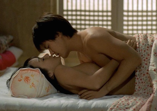 Uhm Jung-hwa Jeong-hwa Eom sex scene nude naked korean film Marriage Is a Crazy Thing