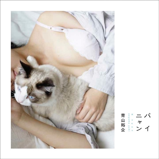 yuki aoyama japanese photographer cats breasts painyan