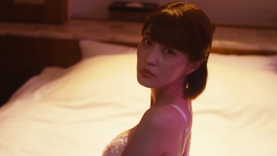 asuka kishi sex scene fringeman television drama show bust body hot tattoo