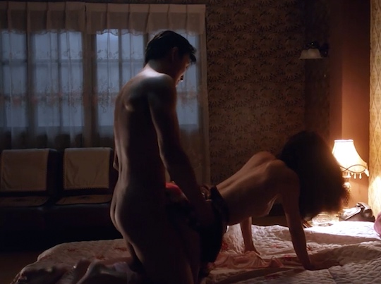 Gangnam Blues 1970 sex scene south korean film movie nude naked Lee Yeon-doo Kim Yoo-yeon