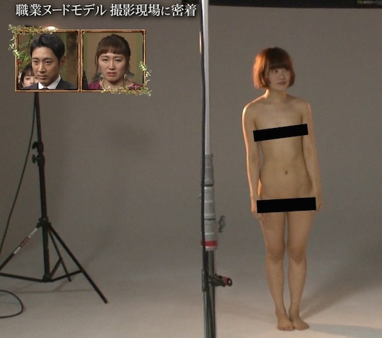 japan full-frontal naked nude photography shoot model female behind the scenes ai kumamoto
