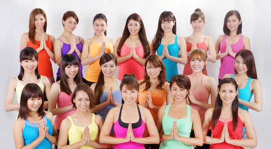 yuko shoji japan sexy yoga studio scandal gravure