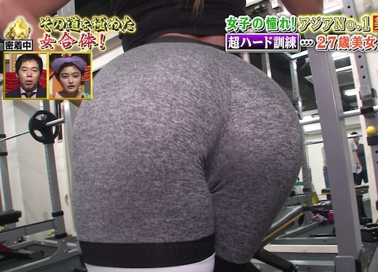 natsu koge amazing butt ass japan model gogo dancer fitness sexy