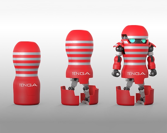 tenga robo robot figure toy mecha japan