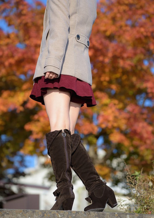 yuria world of thighs autumn fetish photography