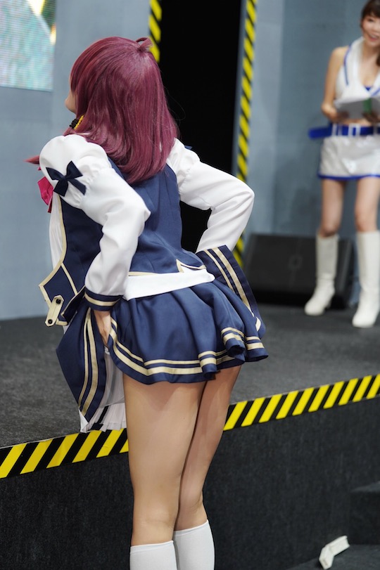 cosplayer Miyu Inamori Tokyo Game Show 2018 panties sexy