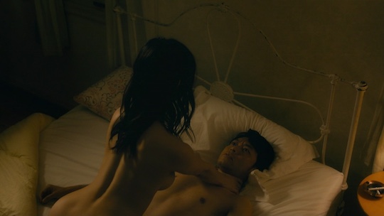 moa hoshizora fuji television drama pornographer sex scene nude nudity naked