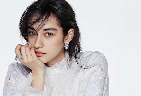 Saila Kunikida beautiful Japanese model
