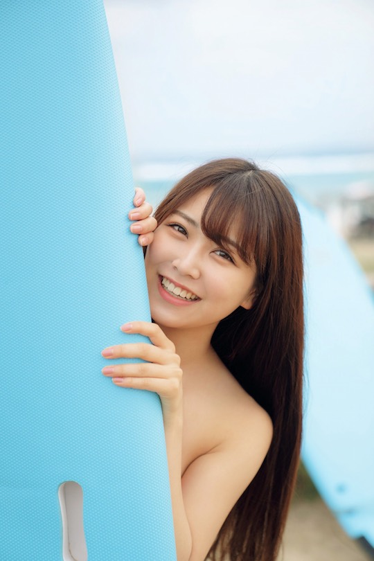 miru shiroma nmb48 debut photo book image photo sexy