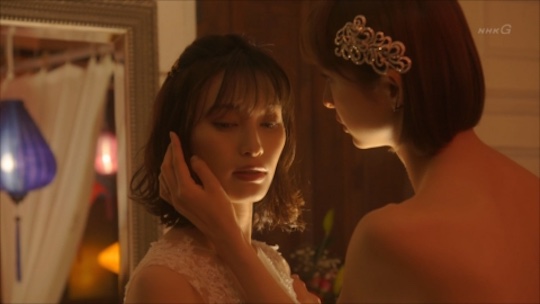 Aya Omasa And Mariko Shinoda Enjoy Lingering Lesbian Kiss In Nhk Tv Drama Mistresses Tokyo