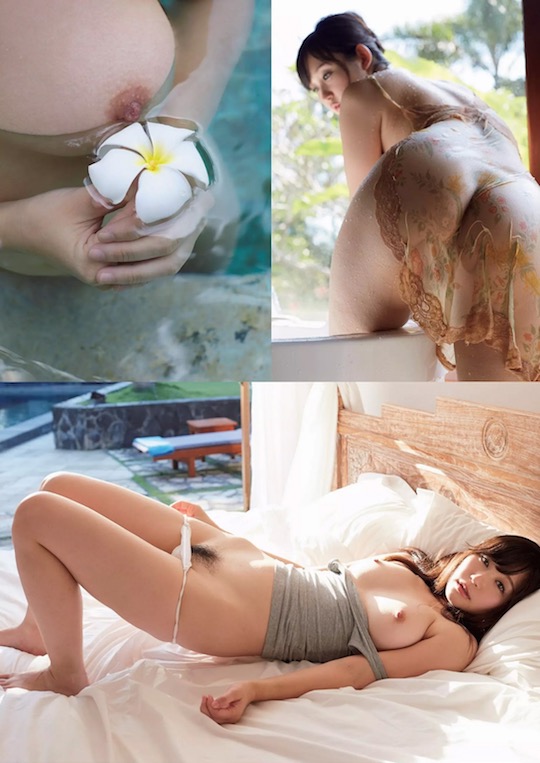 yumi ishikawa nude naked sexy model gravure japanese feminist kutoo