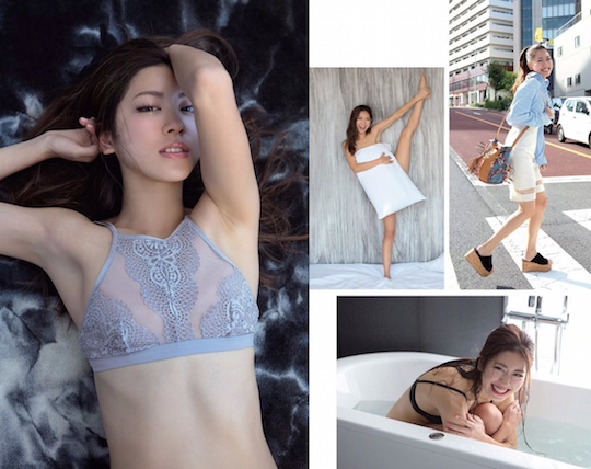 hikaru koyama beautiful japanese model scandal sex adultery comedian Hiroyuki Miyasako