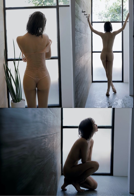 nicole fujita haafu biracial model nude naked japanese suki ni naru yo photobook