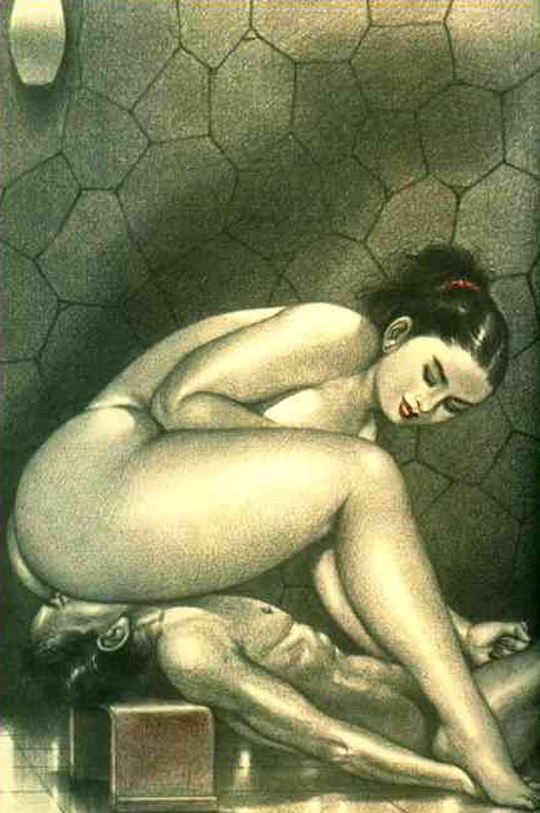 namio harukawa fetish art femdom japan erotic 春川ナミオ facesitting smothering artist