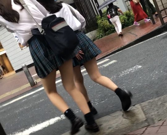 japanese upskirt panty voyeur at yokohama Porn Photos