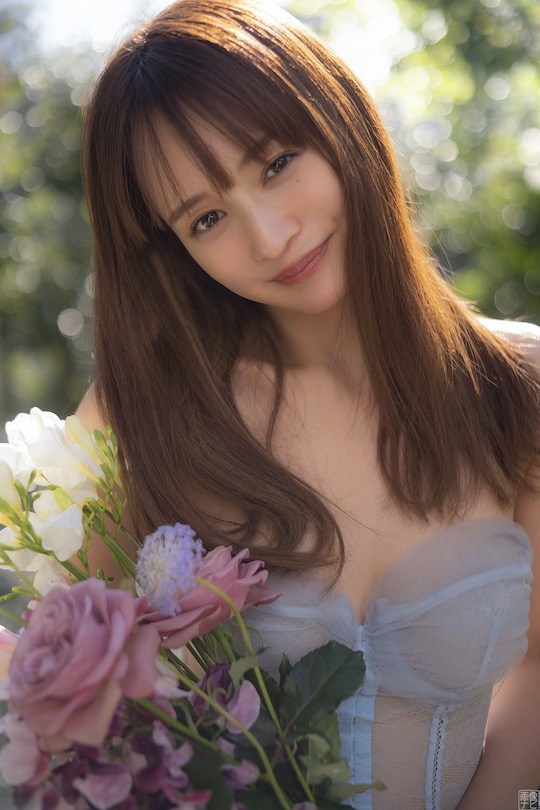 mai watanabe model japan sexy gravure shoot nude wet body naked instagram