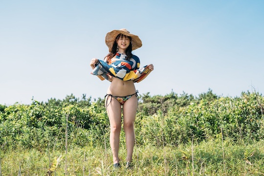 mizuki japanese model body sexy beach shoot hot bikini tokyo