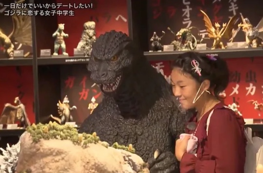 godzilla date japanese female teenager