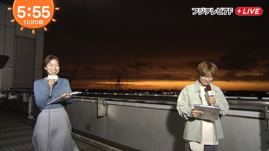 kayako abe japanese tv presenter weather windy cameltoe exposed tokyo