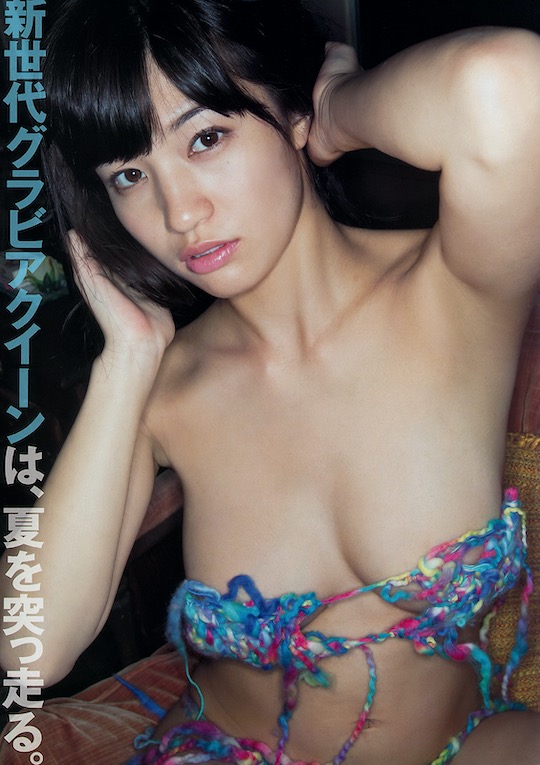 shoko takahashi armpit pose sexy hot japanese gravure idol
