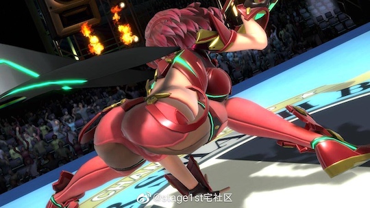 super smash bros ultimate mythra pyra sexy poses positions characters fucking