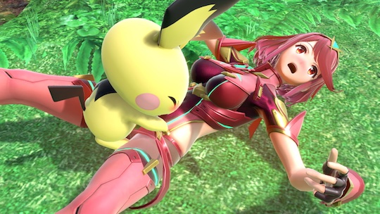 super smash bros ultimate mythra pyra sexy poses positions characters fucking