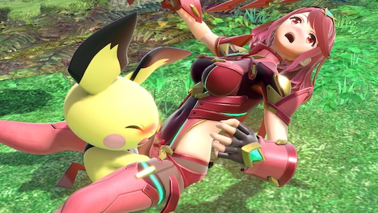 super smash bros ultimate mythra pyra sexy poses positions characters fucking