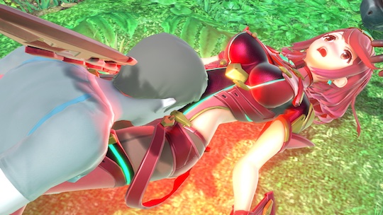 super smash bros ultimate mythra pyra sexy poses positions characters fucking