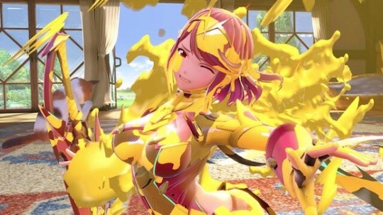 super smash bros ultimate mythra pyra sexy poses positions characters fucking