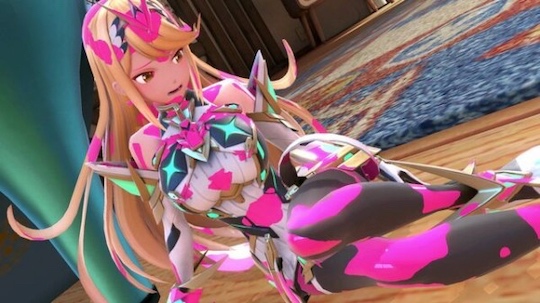 super smash bros ultimate mythra pyra sexy poses positions characters fucking