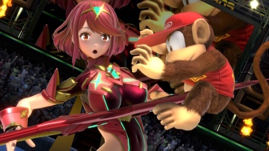 super smash bros ultimate mythra pyra sexy poses positions characters fucking