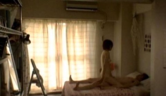 noriko eguchi japanese movie film nude sex scene moon and cherry one woman and the war