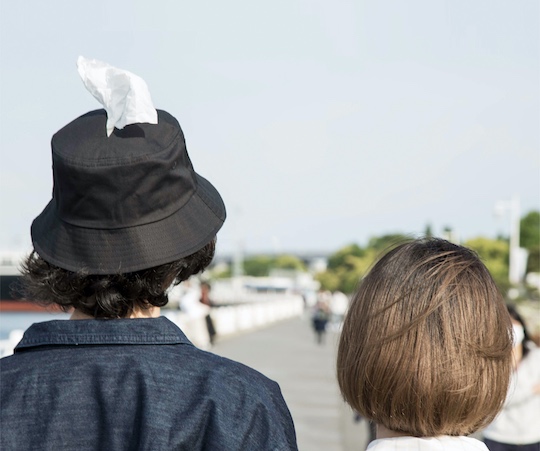 tenga tissue pocket hat dispenser headwear