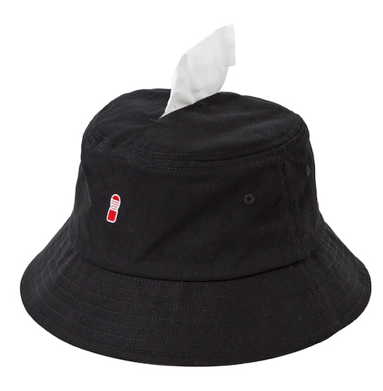 tenga tissue pocket hat dispenser headwear
