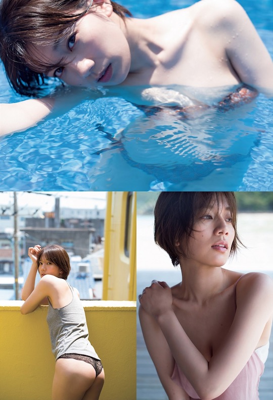 miki sato japanese model gravure idol sexy body summer lingerie