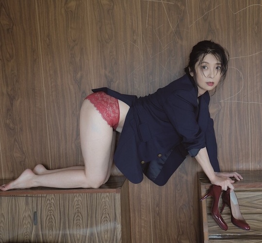 narimi arimori older japanese actress mature jukujo nude sex scene perfect education pink film movie