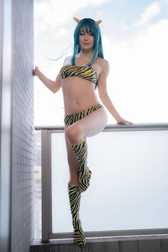 aimi model idol gradol gravure tora tiger cosplay sexy japanese