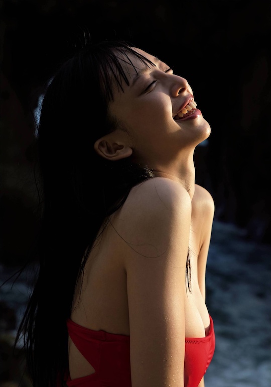 asuka hanamura nude naked gravure shoot bikini photo book japanese