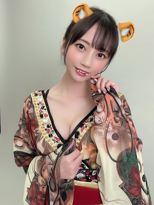mia nanasawa model idol gradol gravure tora tiger cosplay sexy japanese