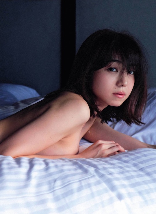 shizuka nakamura naked sexy comeback nude gravure shoot japanese gradol hot...