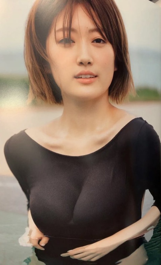 hina higuchi hinachima nogizaka46 photo-book sexy japanese nude pic koibito no yo ni like a lover bathing photo