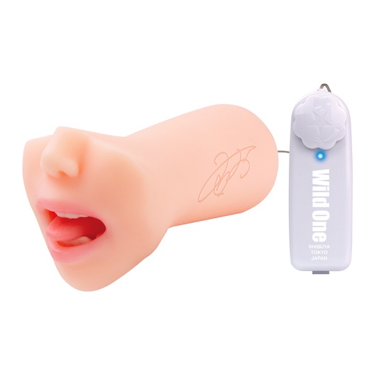 Mio Kimijima Blowjob by a Goddess Mouth Masturbator Vibrating tongue onahole toy