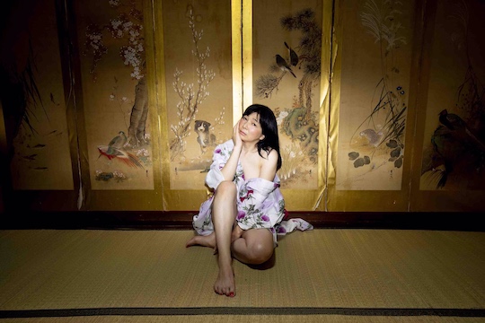 maki makie nude jukujo self-portrait japanese photographer